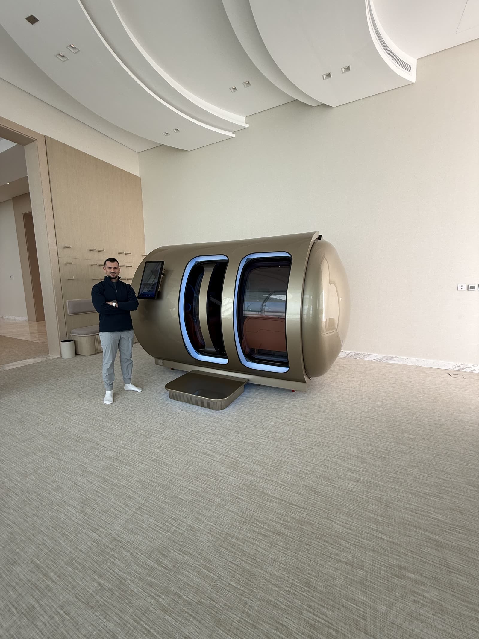 Chamber commissioned in the residence recovery room